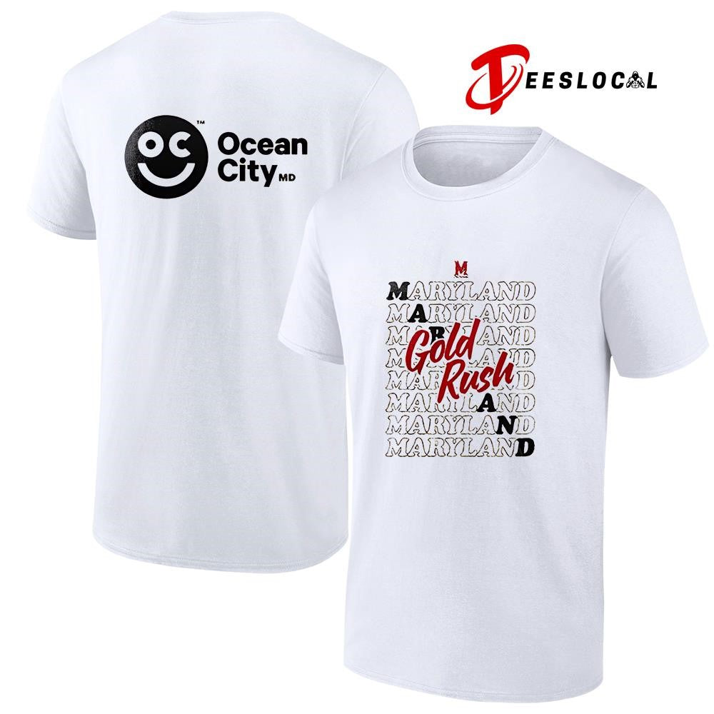 NCAA x Gold Rush Marryland Ocean city shirt