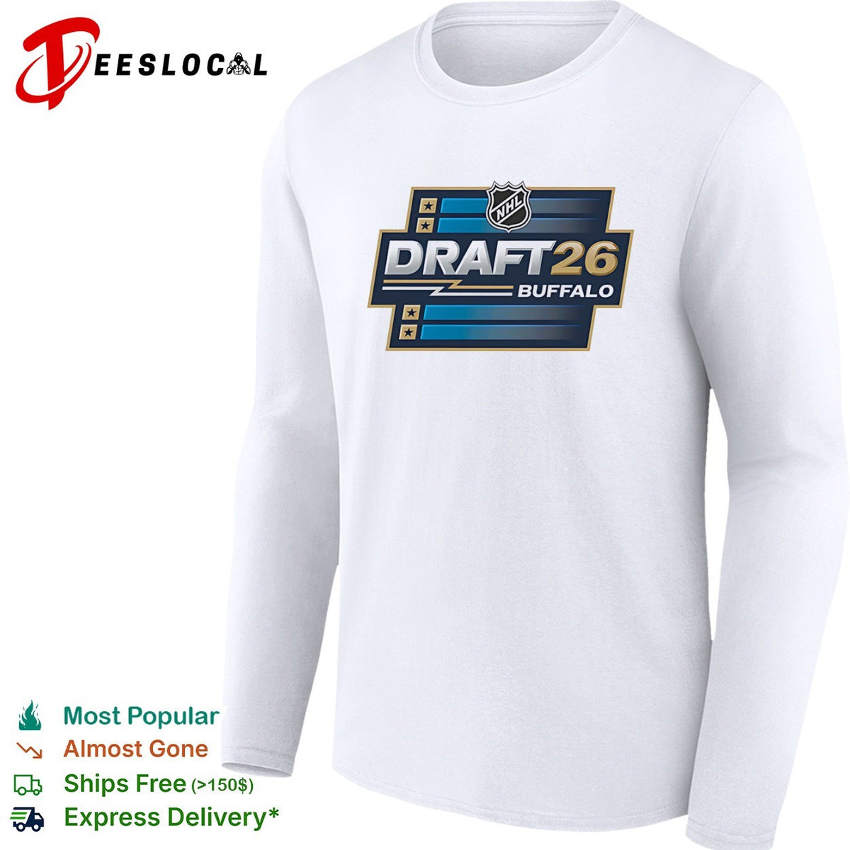 NHL Draft 26 Buffalo Shirt