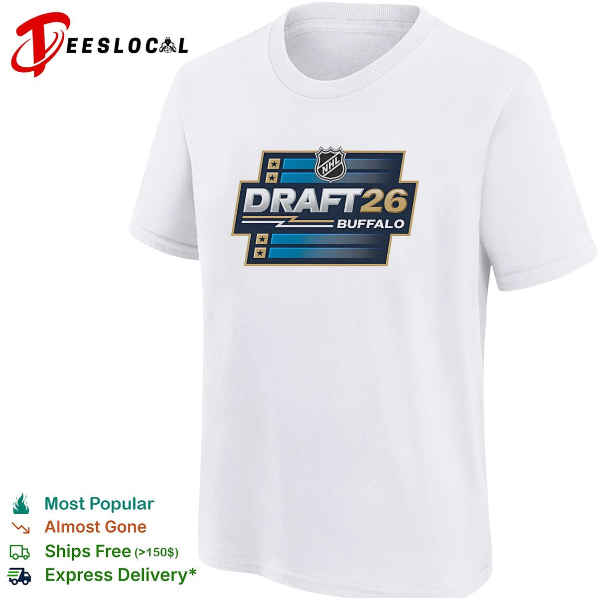 NHL Draft 26 Buffalo Shirt