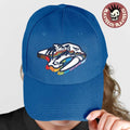 NHL Nashville Predators Logo Celebrate Pride Month 2026 Rainbow Flag Hat