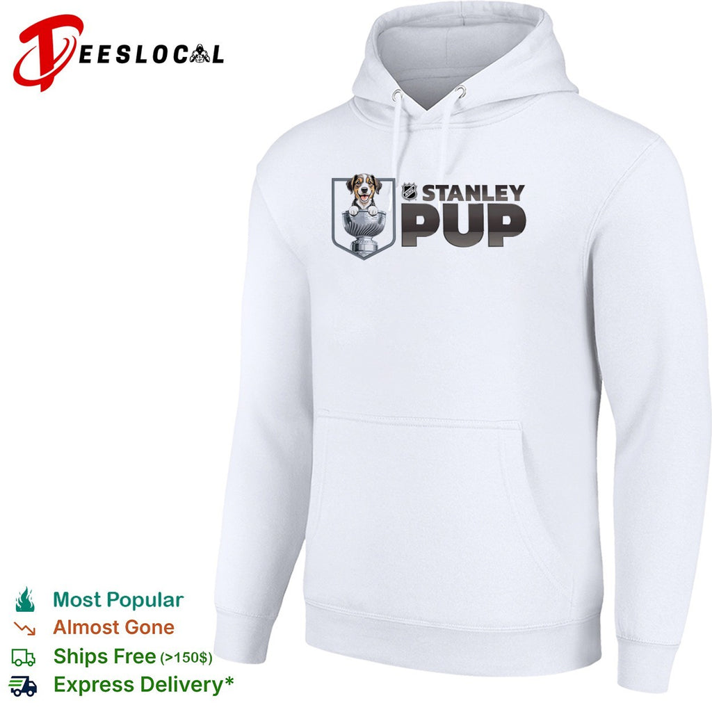 NHL Stanley Pup Logo Hockey League Mascot Sports Shirt