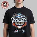 NHL Winter Classic 2027 Discover Utah Logo Colorado Avalanche Vs Utah Mammoth T-Shirt
