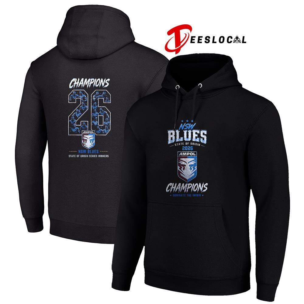 NSW Blues State Of Origin champions State of origin series winners shirt
