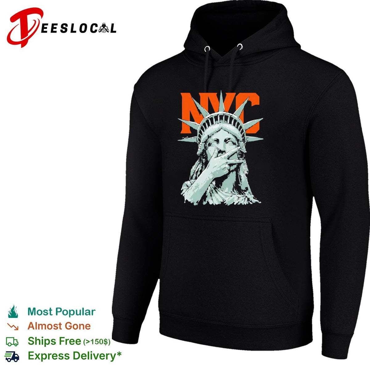 NYC Statue of Liberty Peace shirt