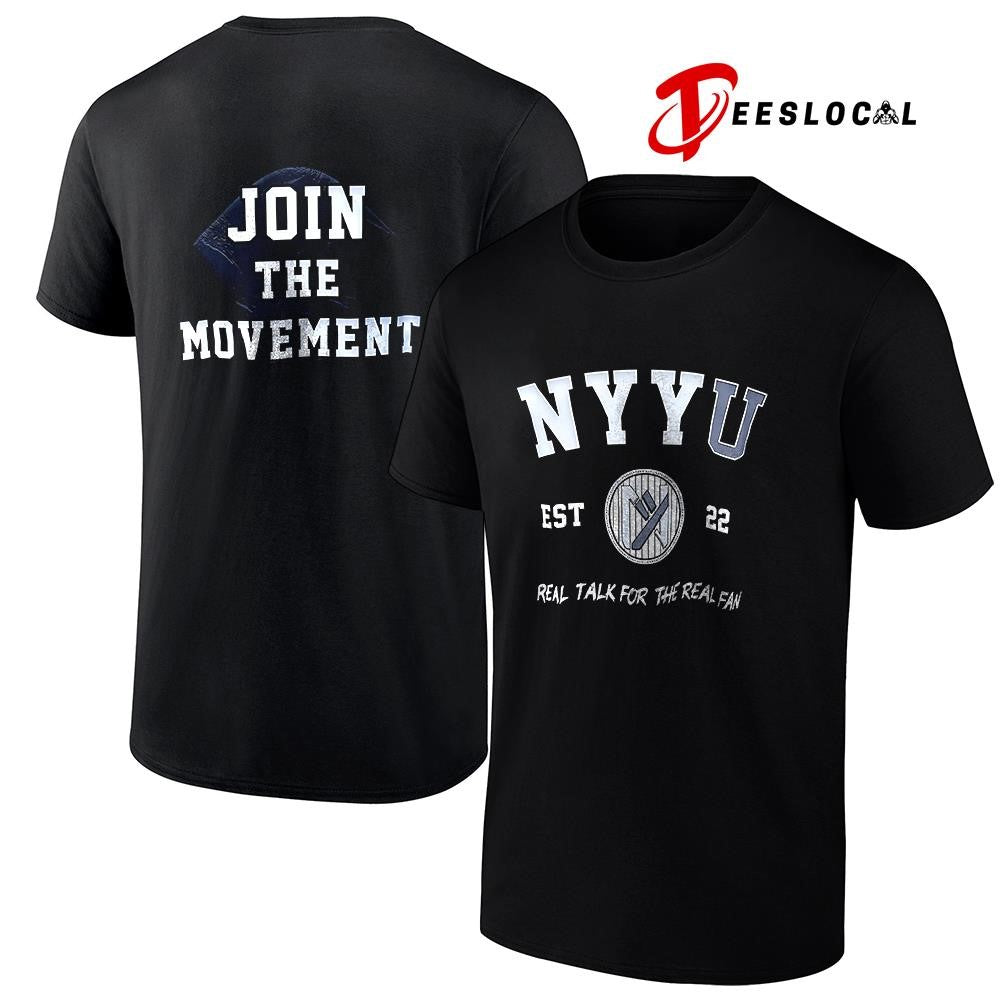 NYY Underground real talk for the real fan join the movement est 2022 shirt