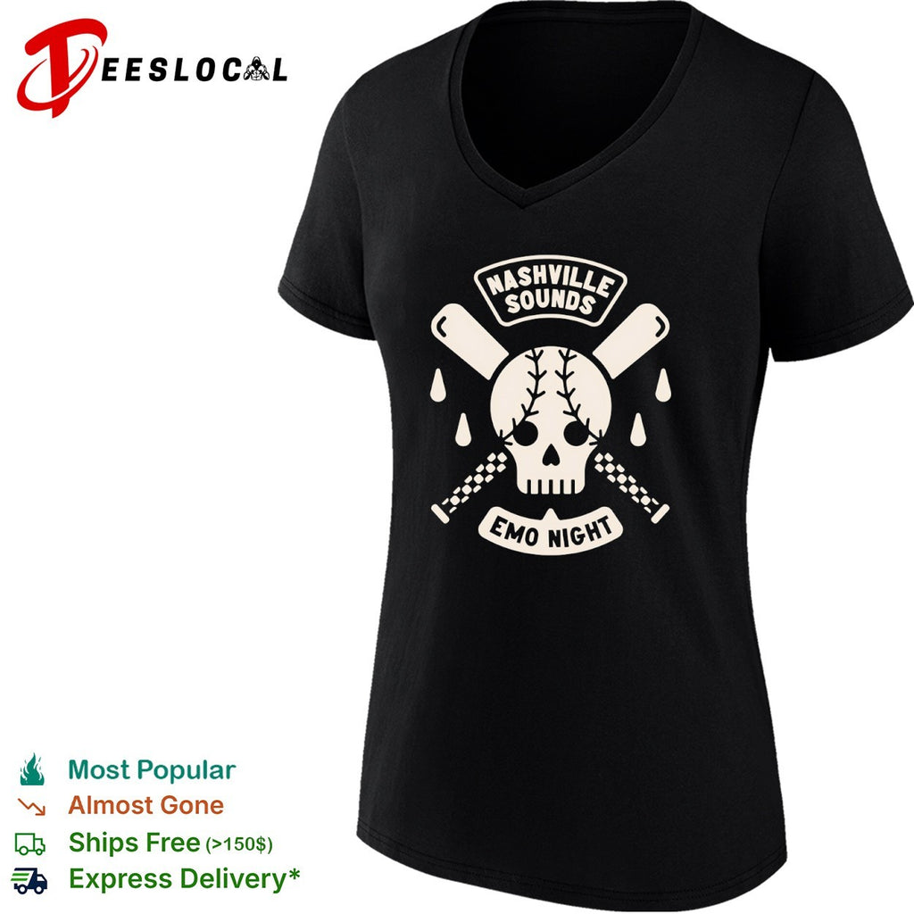 Nashville Sounds Emo Night shirt