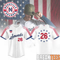 Nashville Sounds Military Appreciation Custom Jersey