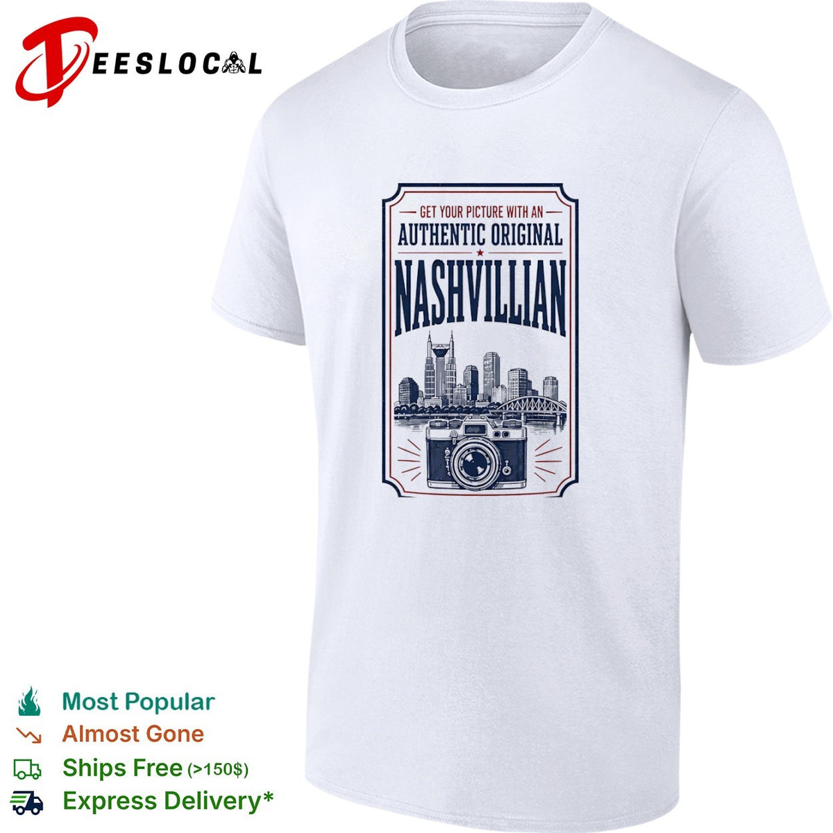 Nashville photographer Nashvillian get your picture shirt