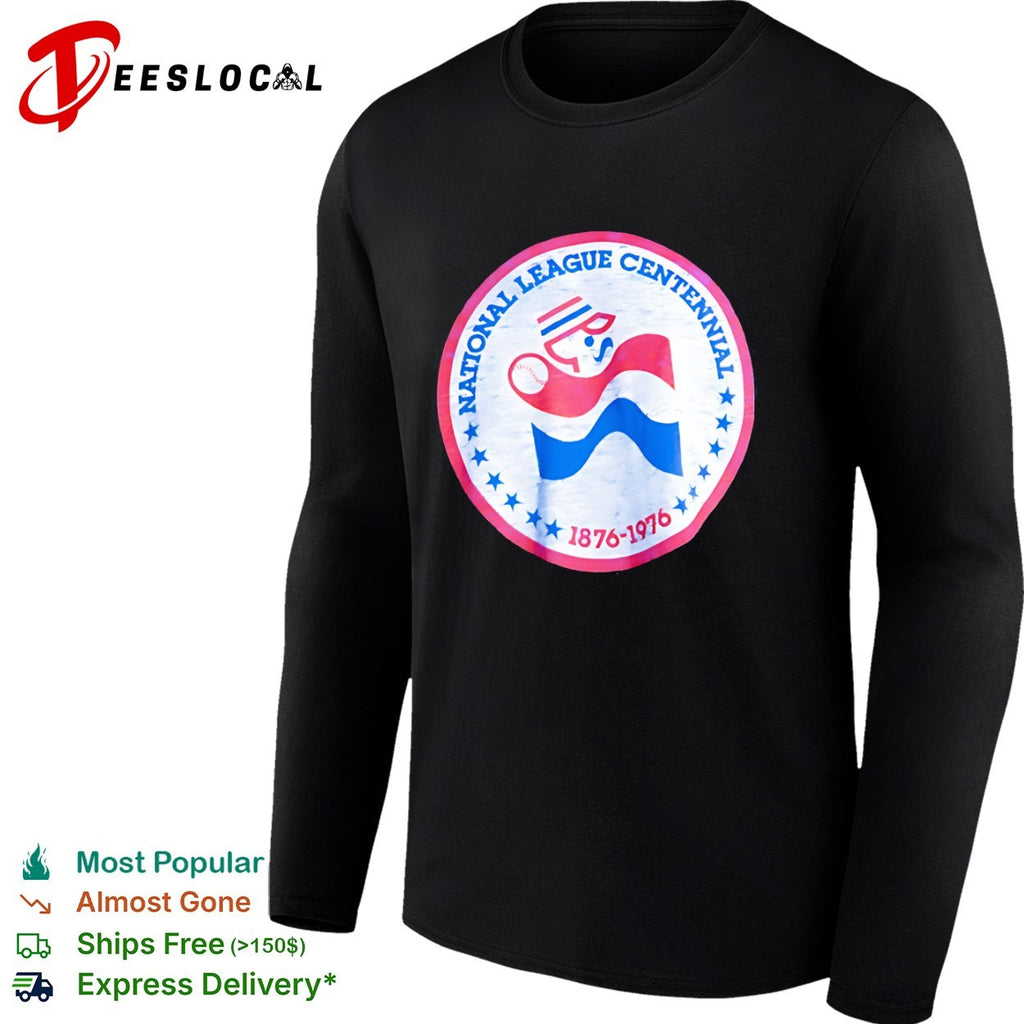 National League Centennial 1876 1976 Major League Baseball shirt