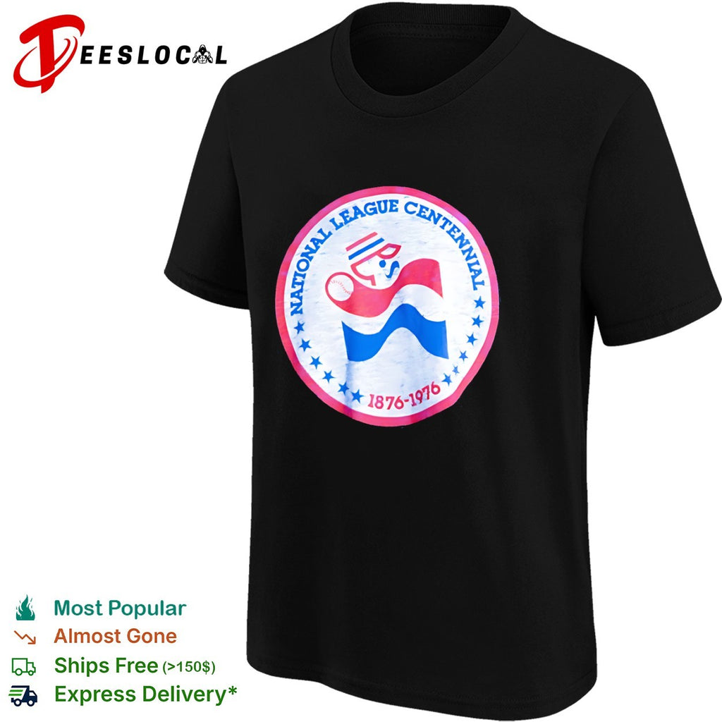 National League Centennial 1876 1976 Major League Baseball shirt