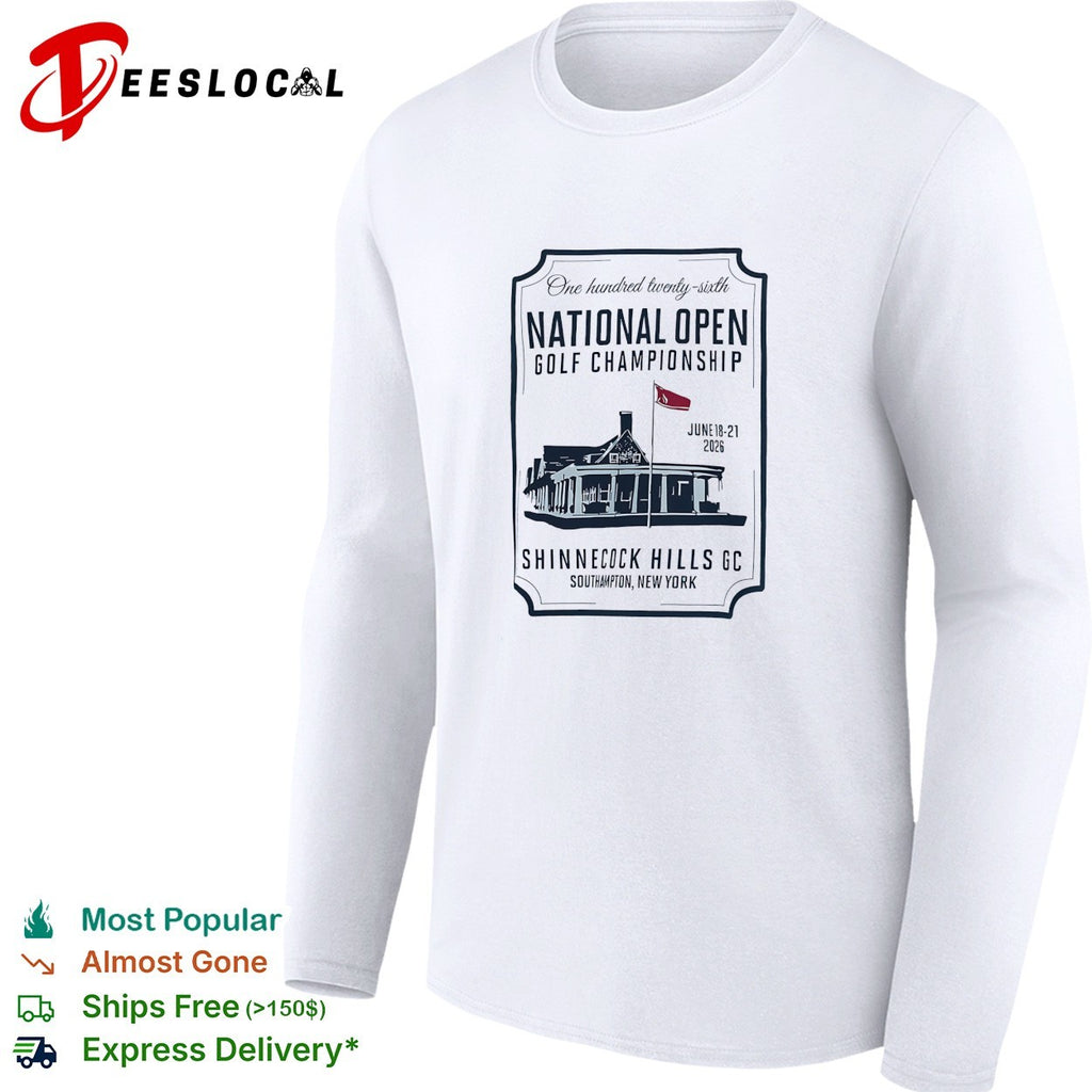 National Open Golf Championship Shinnecock Hills clubhouse shirt