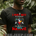 Native American Heart Turtle Pride 100% Native T Shirt