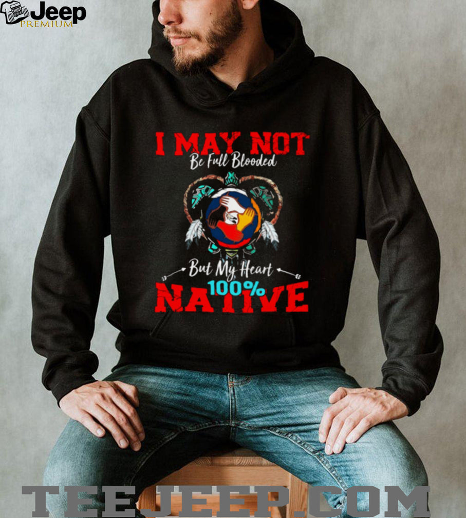Native American Heart Turtle Pride 100% Native T Shirt