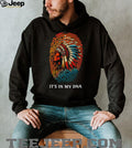 Native American Heritage Fingerprint DNA T Shirt