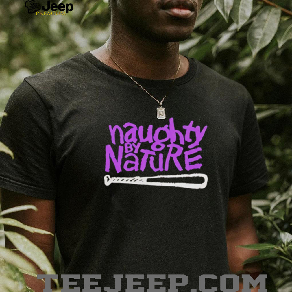 Naughty By Nature Baseball Bat Purple Graffiti Hip Hop T Shirt