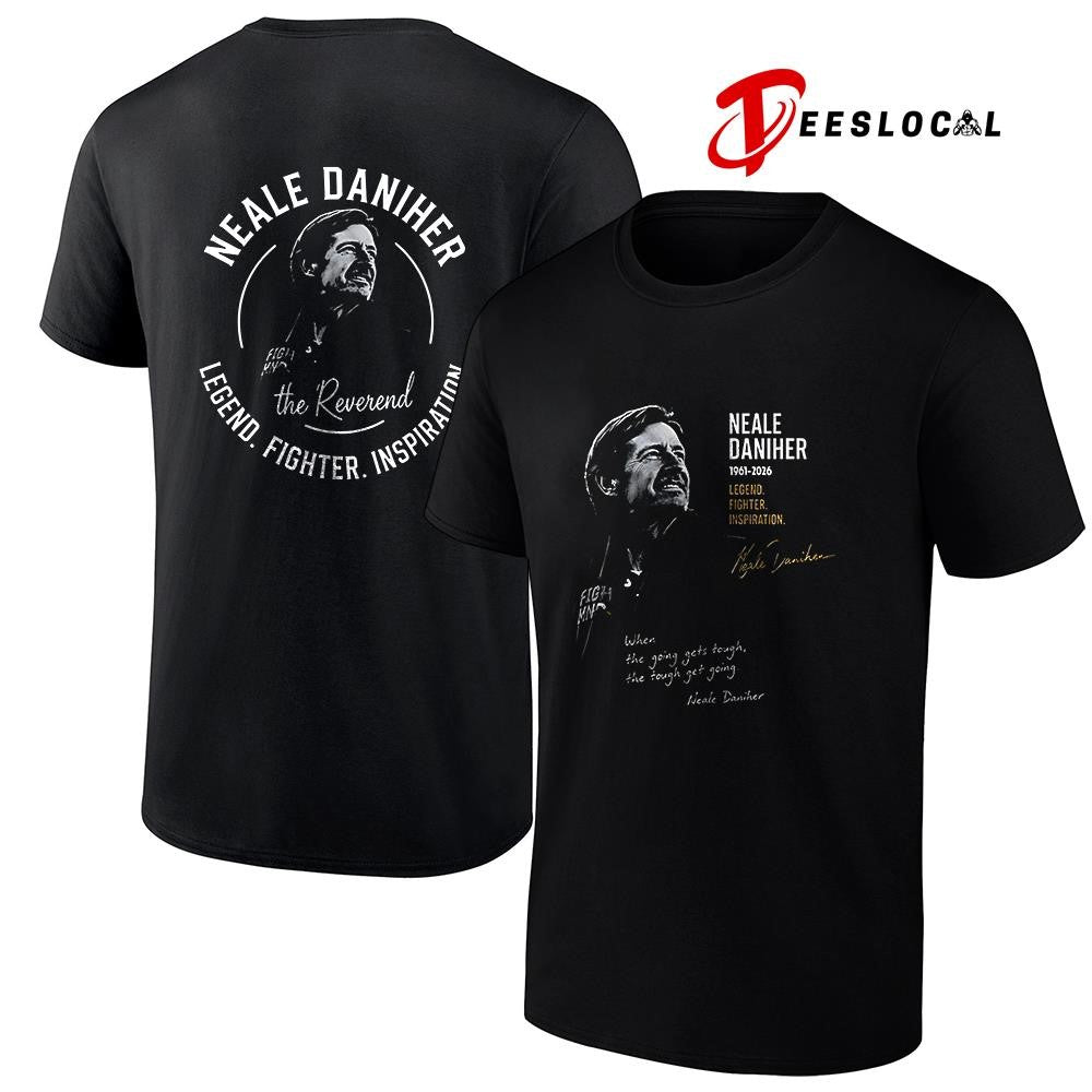 Neale Daniher Ao legend fighter inspiration portrait signature shirt