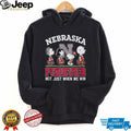 Nebraska Cornhuskers Peanuts Forever Not Just When We Win T Shirt