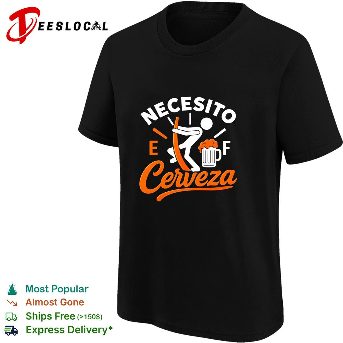 Necesito Cerveza I need Sun Drop shirt