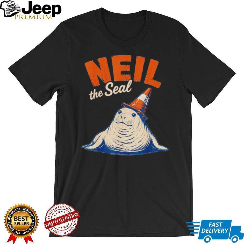 Neil The Seal Tasmania Viral Elephant Seal Traffic Cone shirt