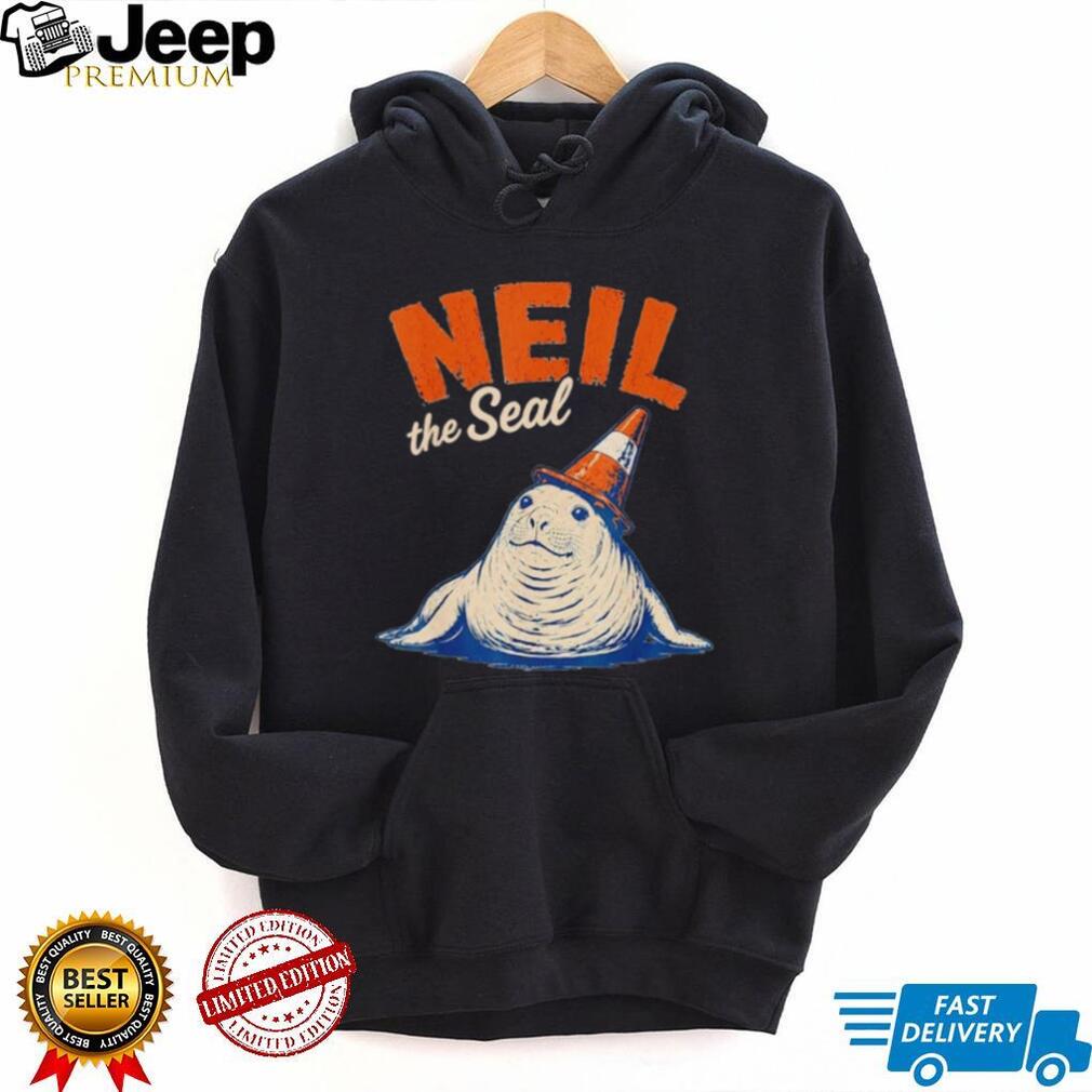 Neil The Seal Tasmania Viral Elephant Seal Traffic Cone shirt