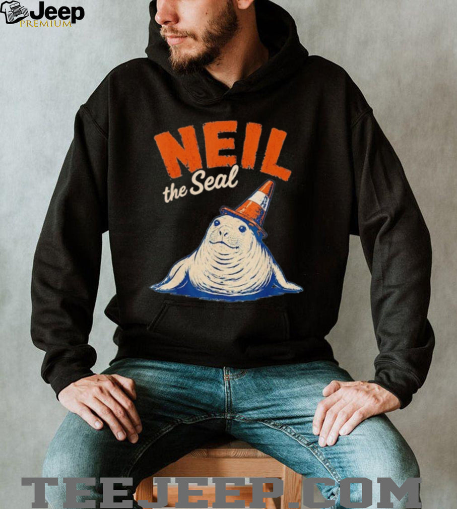 Neil The Seal Tasmania Viral Elephant Seal Traffic Cone shirt