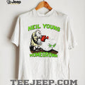 Neil Young Homegrown Hippie Gardening Vintage Style T Shirt