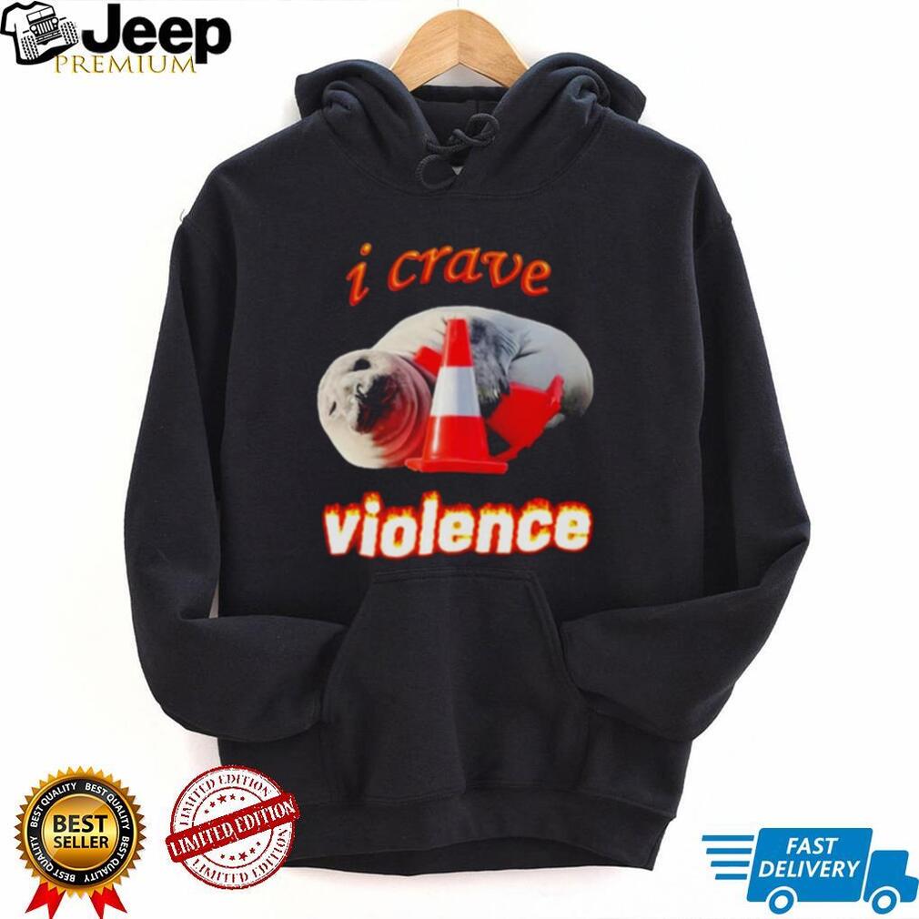 Neil the Seal I Crave Violence shirt