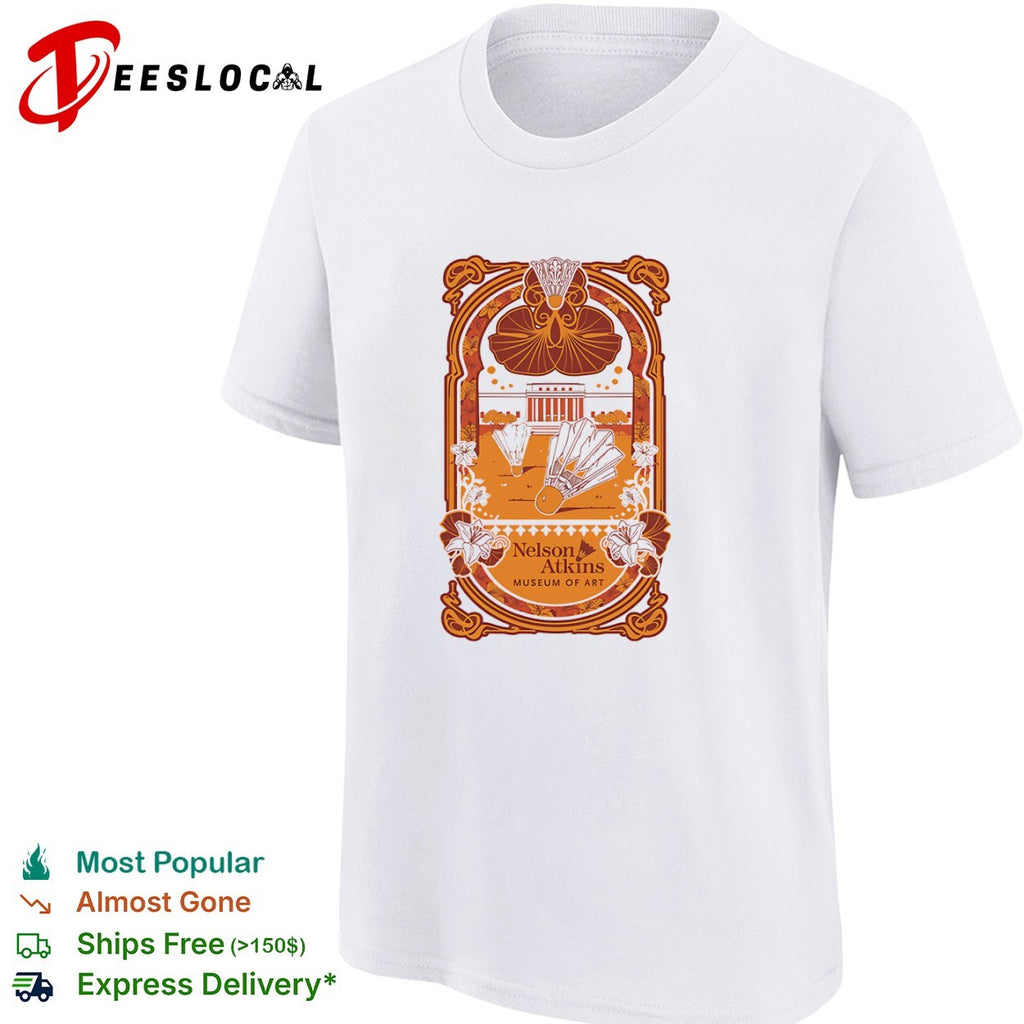 Nelson Atkins Museum of Art giant shuttlecocks shirt