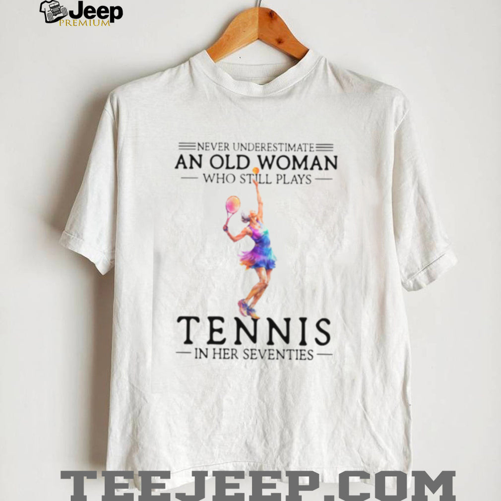 Never Underestimate An Old Woman Who Still Plays Tennis In Her Seventies