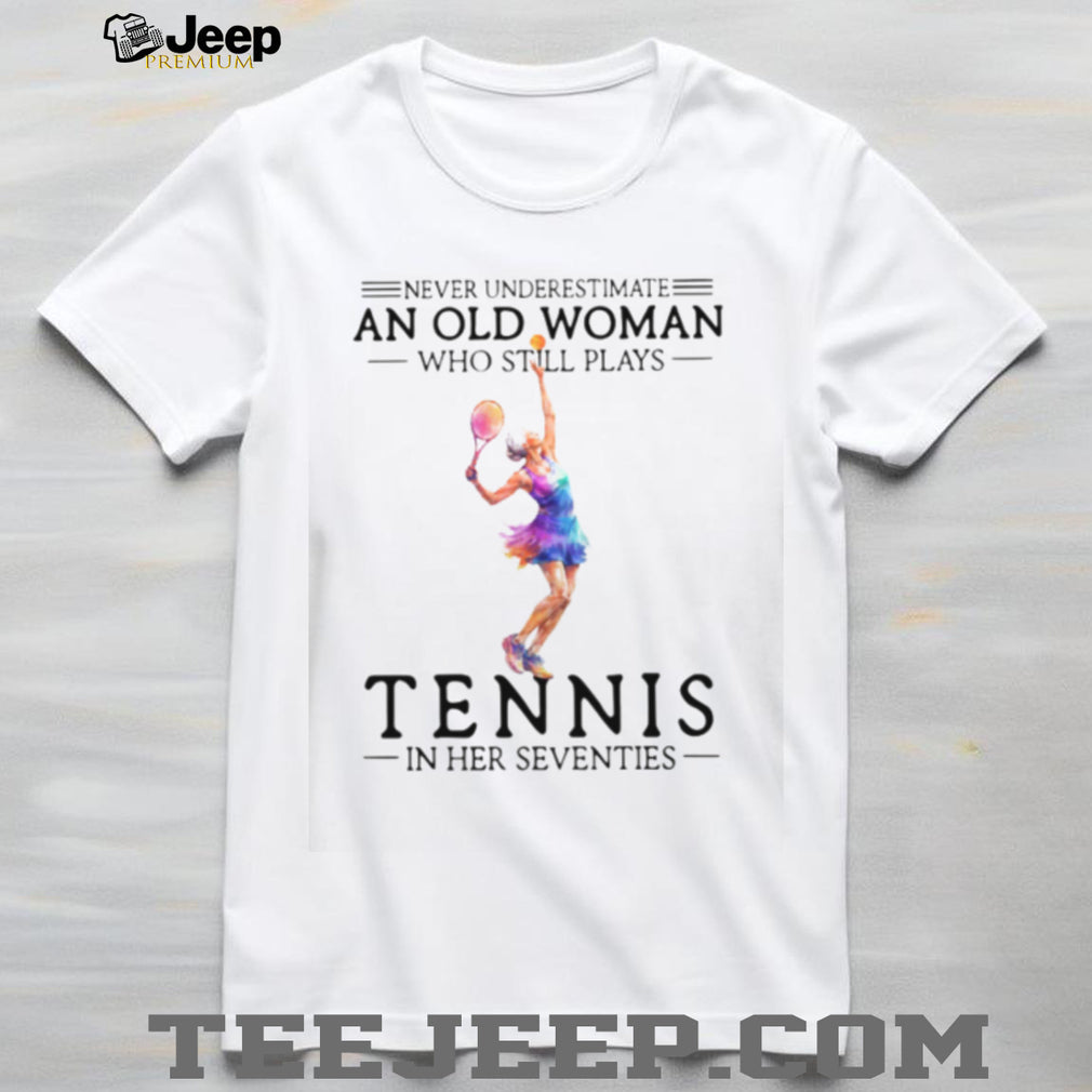 Never Underestimate An Old Woman Who Still Plays Tennis In Her Seventies