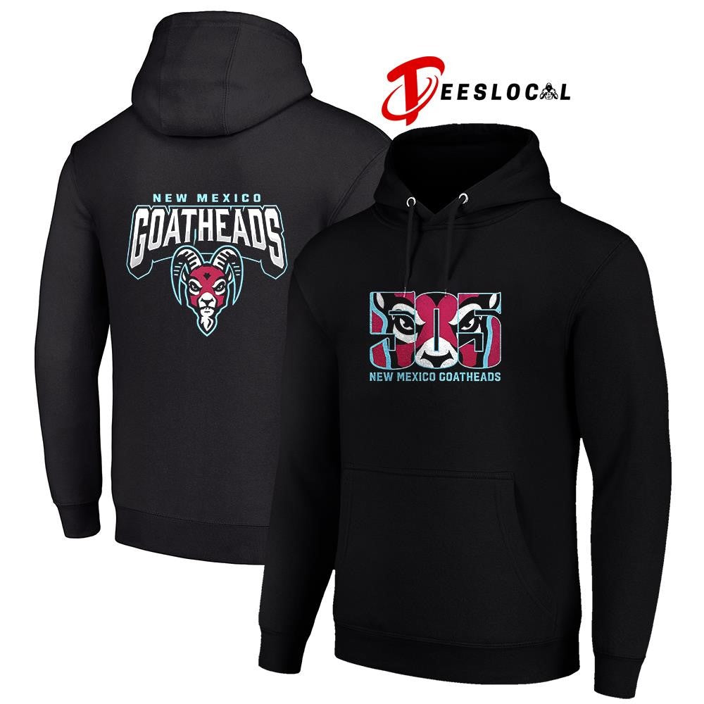 New Mexico Goatheads 505 goathead logo graphic shirt