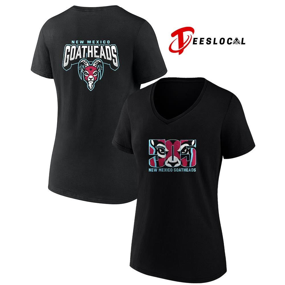 New Mexico Goatheads 505 goathead logo graphic shirt