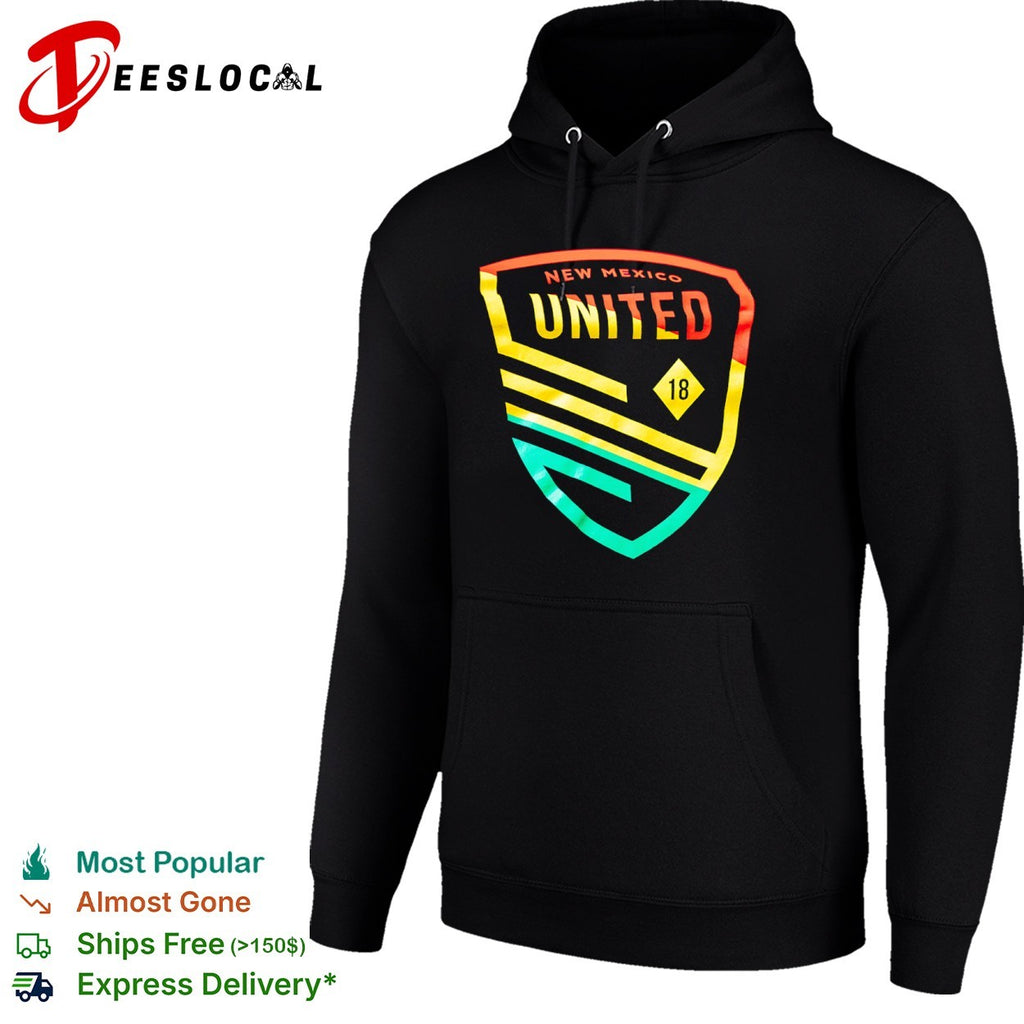 New Mexico United 18 shield logo soccer crest team shirt