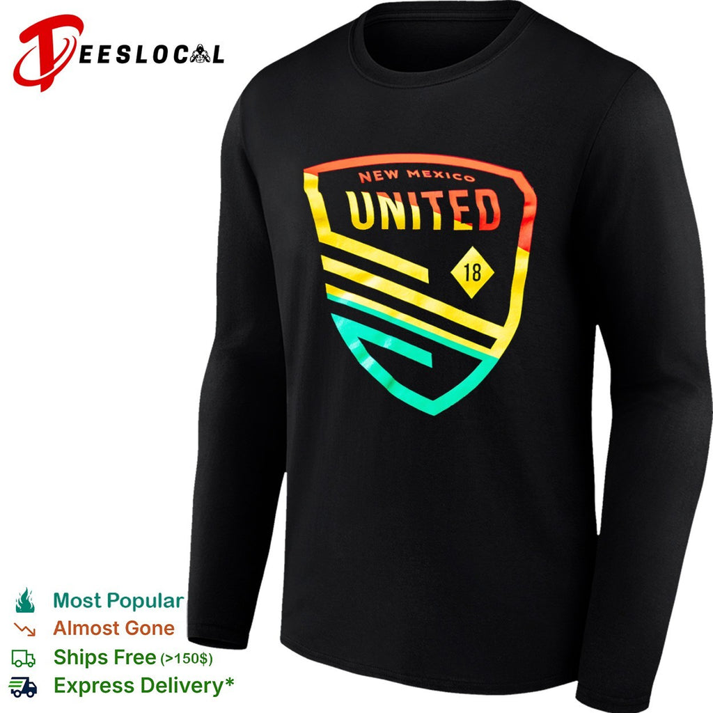 New Mexico United 18 shield logo soccer crest team shirt