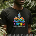 New York Baseball Autism Awareness Infinity Rainbow Accept Understand Love T Shirt