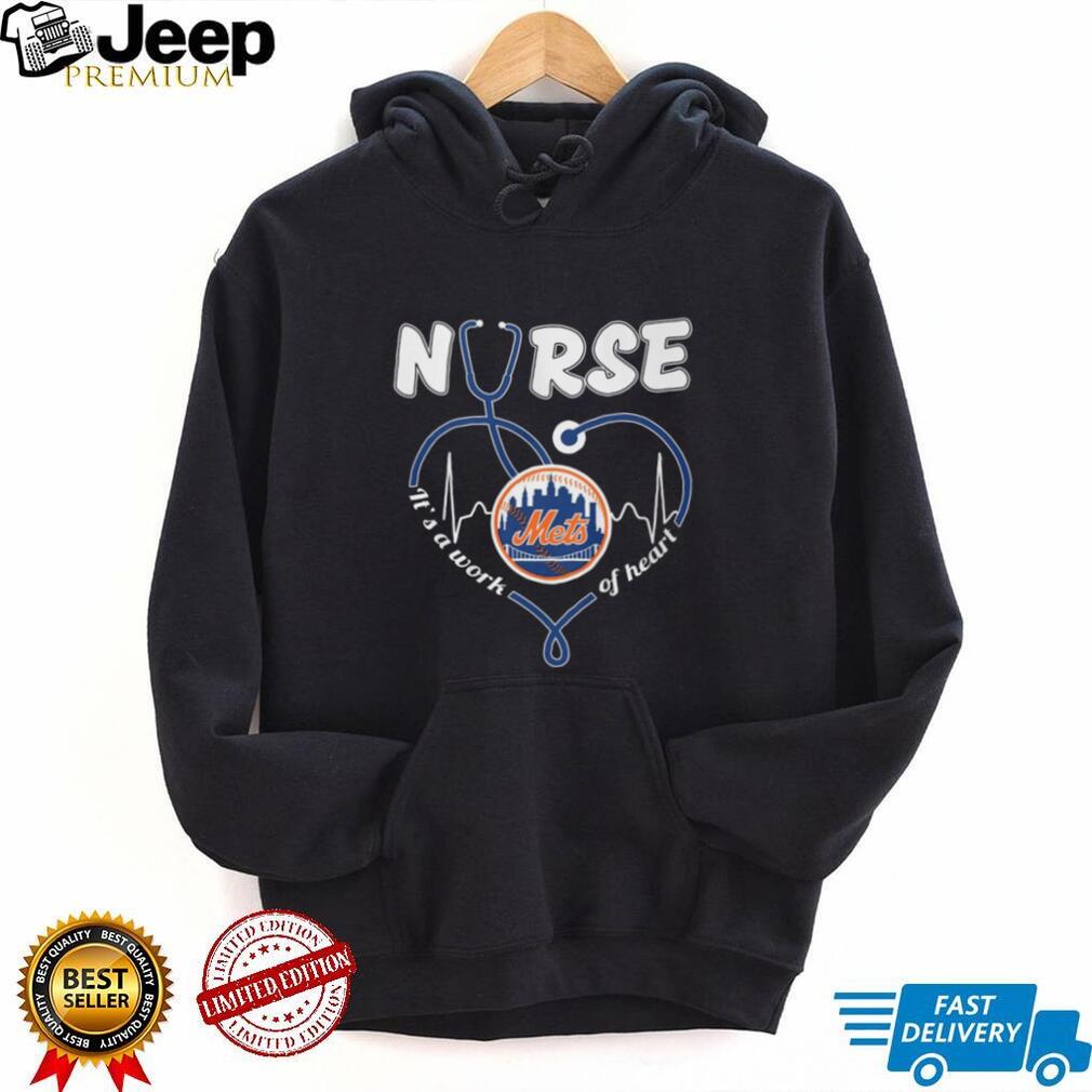 New York Baseball Nurse T Shirt City Skyline Stethoscope Heart T Shirt