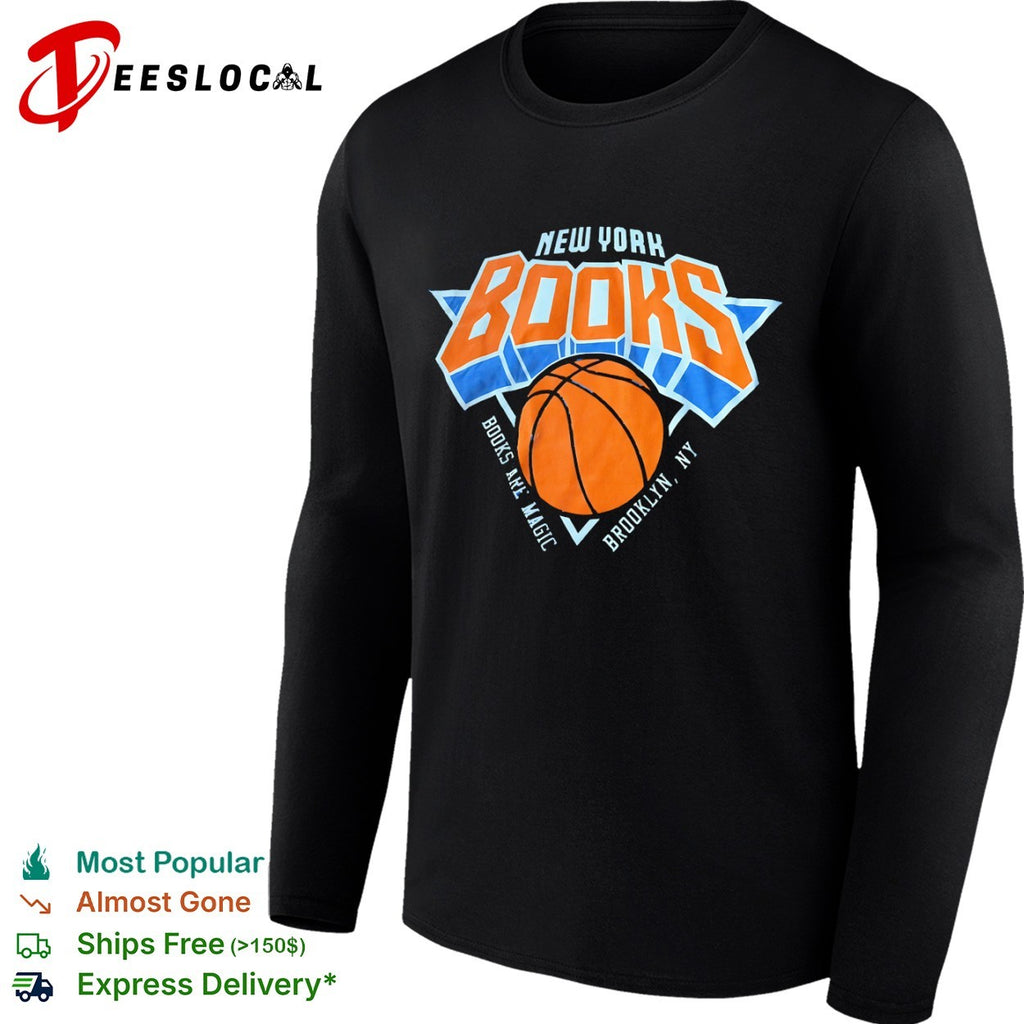 New York Books Brooklyn NY Books are Magic Basketball shirt