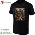 New York Broadway Canal Harlem Bronx Brooklyn Subway Built from Pressure shirt