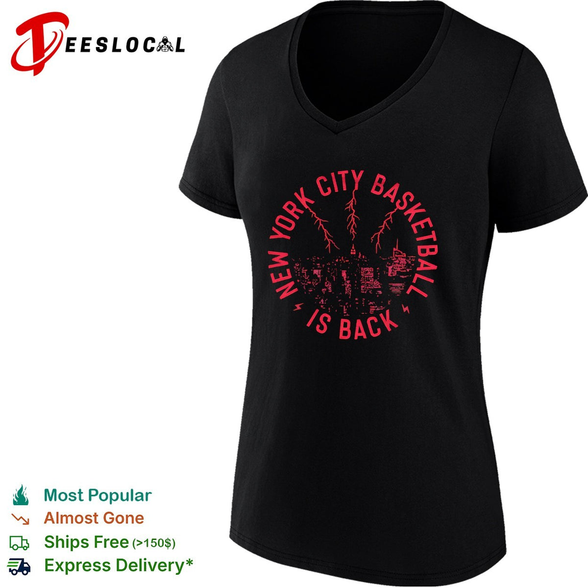 New York City Basketball is back NBA shirt