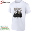 New York City Built From Pressure Sbreezy Skyline Manhattan Empire State shirt