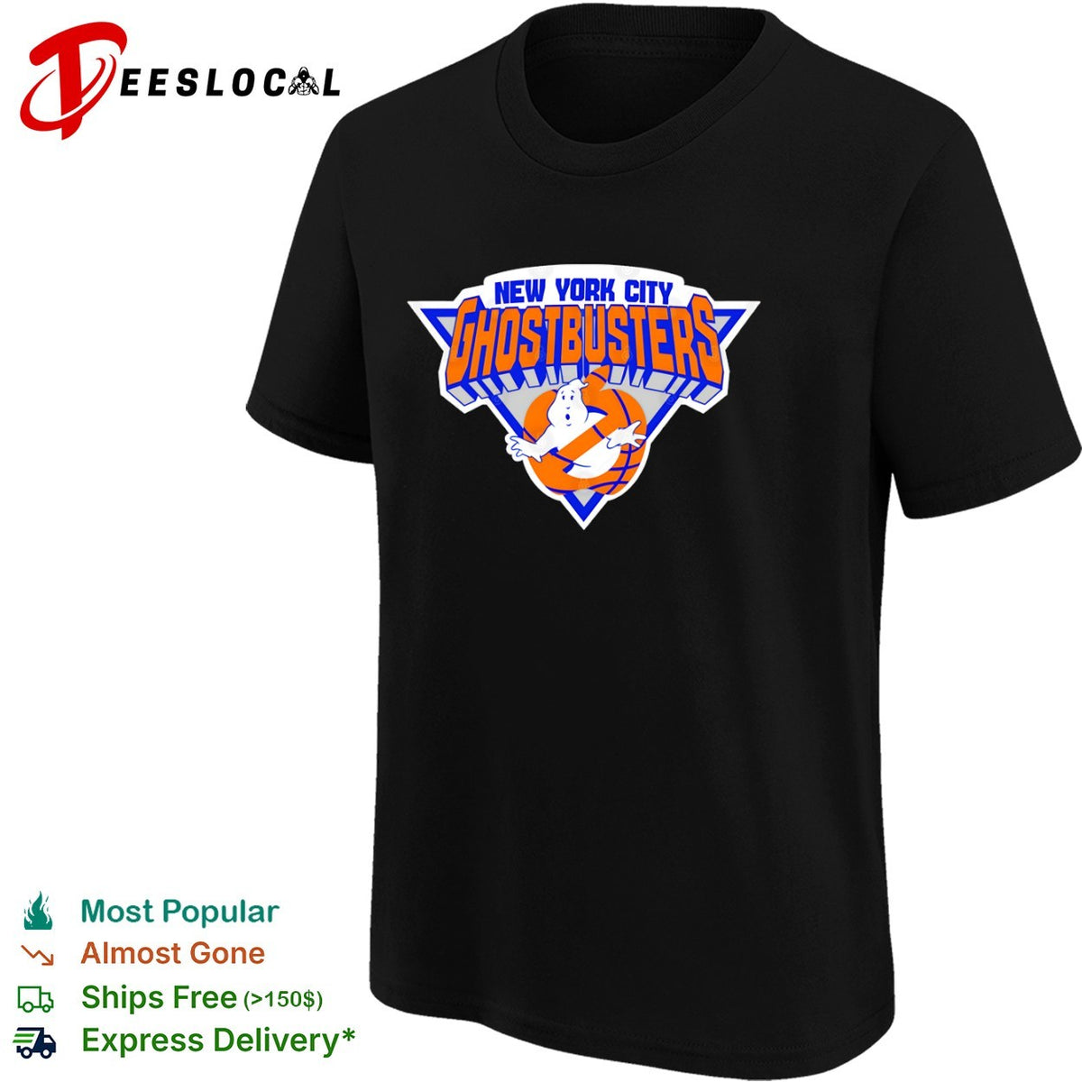 New York City Ghostbusters Basketball logo Shirt