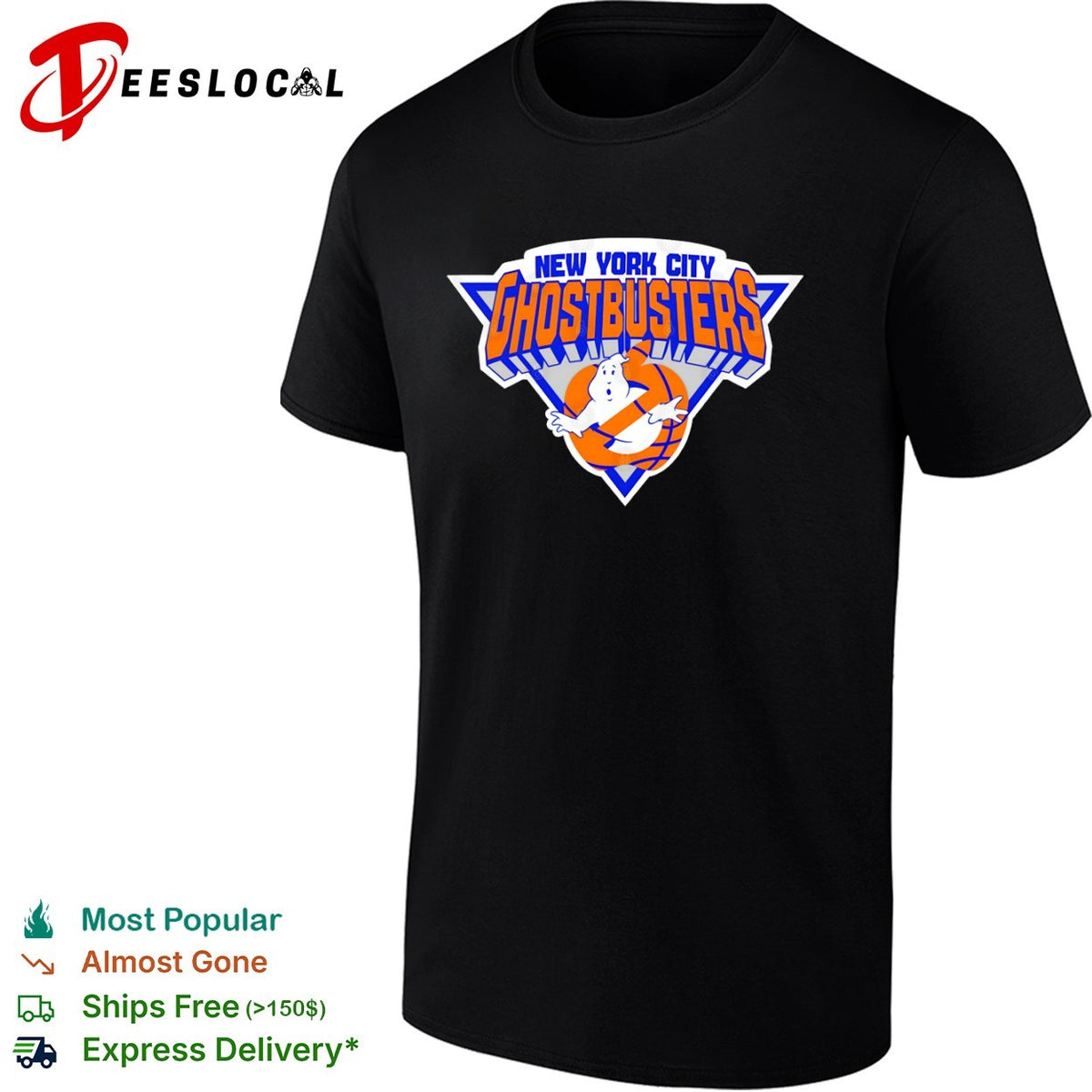 New York City Ghostbusters Basketball logo Shirt