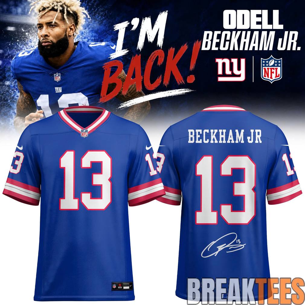 New York Giants Odell Beckham Jr. 13 Limited Edition Jersey
