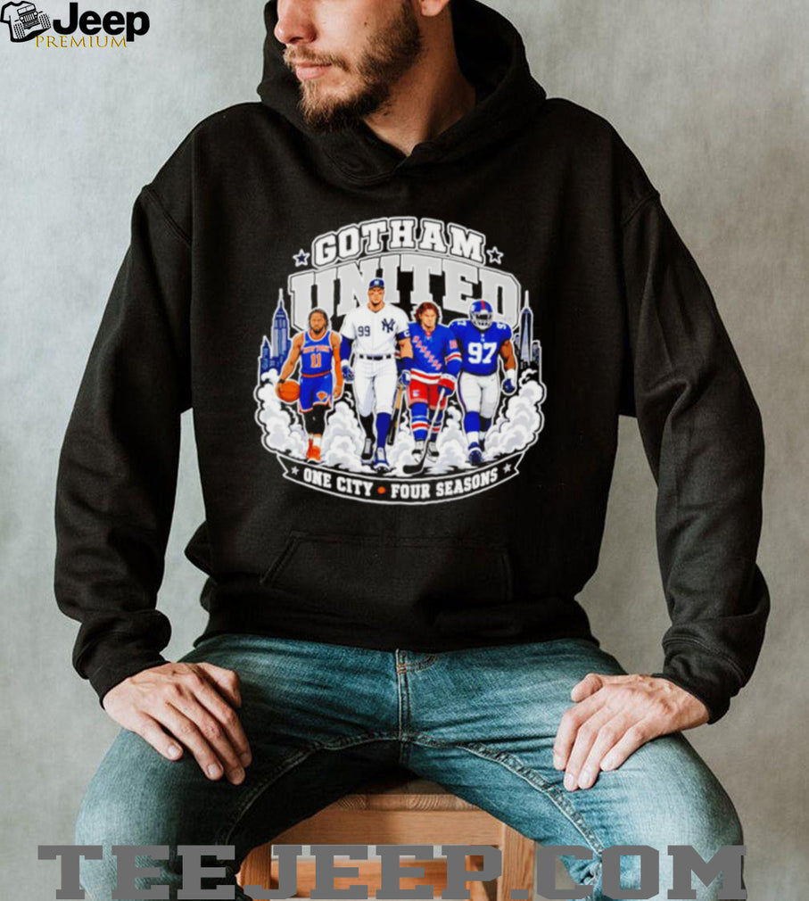 New York Gotham United One City Four Seasons shirt