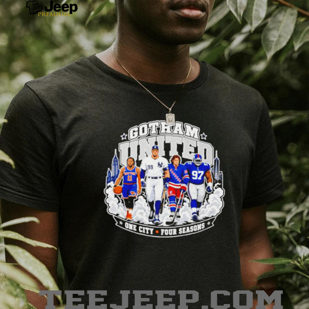 New York Gotham United One City Four Seasons shirt