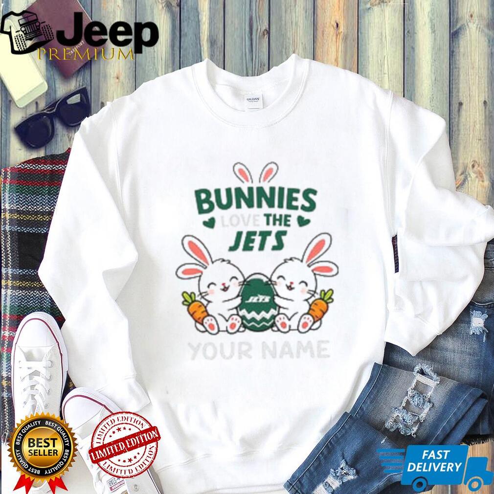 New York Jets Personalized Easter Bunny T Shirt