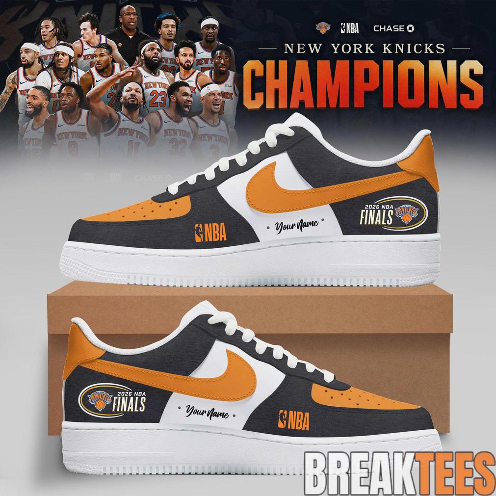 New York Knick 2026 Eastern Conference Champions Limited AF1 Shoes
