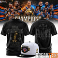 New York Knick 2026 NBA Champions Black Shirt