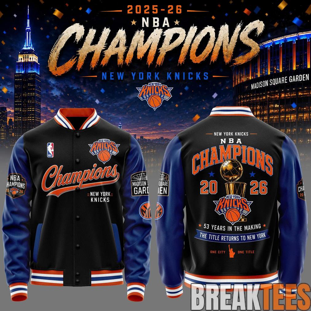 New York Knick 2026 NBA Champions Jacket