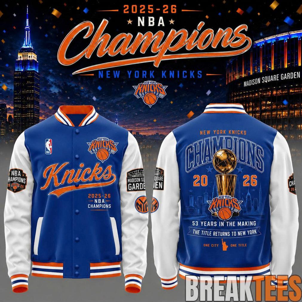 New York Knick 2026 NBA Champions Jacket